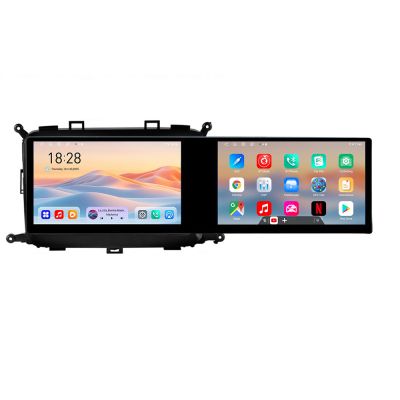 Navigatie Kia Carens 2013-2018 Kit-2023 Edotec 2 ecrane  8 core 4+128 21.6 inch Incell android Wifi 5Ghz gps internet