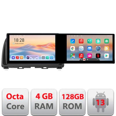 Navigatie MAZDA CX-5 2012- Manual Kit-212 Edotec 2 ecrane  8 core 4+128 21.6 inch Incell android Wifi 5Ghz gps internet a