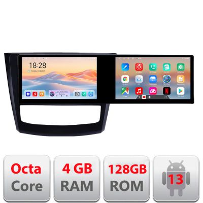 Navigatie Renault Kadjar facelift 2019-2022 Lenovo Incell 1K 10.5 inch  8 core 4+64 carplay android auto radio internet kit-9030-facelift+EDT-E211-RK+kit-9030-facelift10-9