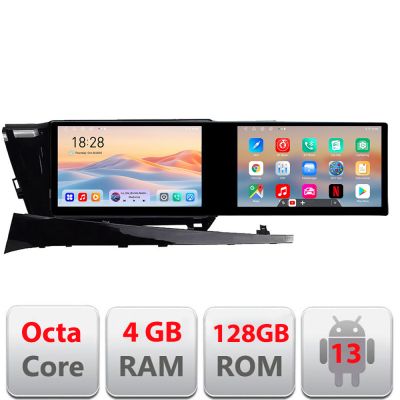 NavigatieToyota Camry 2017-2021 Kit-camry-2018 Edotec 2 ecrane  8 core 4+128 21.6 inch Incell android Wifi 5Ghz gps internet