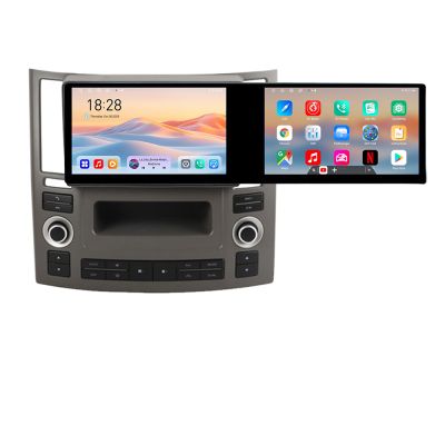 Navigatie Infiniti FX45 2007-2009 Edotec 2 ecrane  8 core 4+128 21.6 inch Incell android Wifi 5Ghz gps internet  fx45-old