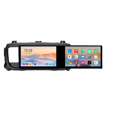 Navigatie Citroen Jumpy Toyota ace Peugeot Traveller Kit-jumpy16 Edotec 2 ecrane  8 core 4+128 21.6 inch Incell android Wifi 5Ghz gps internet