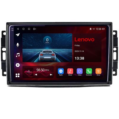Navigatie Chrysler Jeep M-202 Octa Core Android Radio Bluetooth GPS WIFI/4G DSP 2K 8+128GB 360 Toslink v3