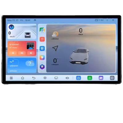 Navigatie Citroen C3 intre anii 2018- Android 8 Core 2.2 Ghz 8+128 Qled 1K ADAS 4G LTE GPS 360 KIT-c3+EDT-E410V3