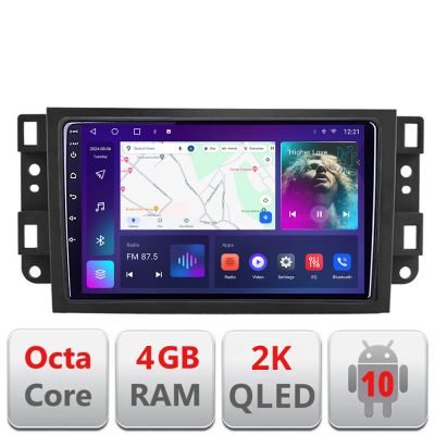 Navigatie Chevrolet Captiva C-020 Android Octa Core Ecran 2K QLED GPS 4G 4+32GB 360 KIT-020+EDT-E409-2K