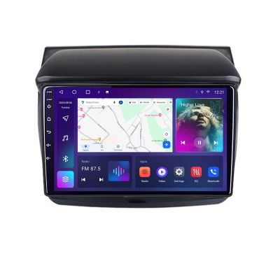 Navigatie Mitsubishi L200 2006-2014 C-094 Android Octa Core Ecran 2K QLED GPS 4G 4+32GB 360 KIT-094+EDT-E409-2K