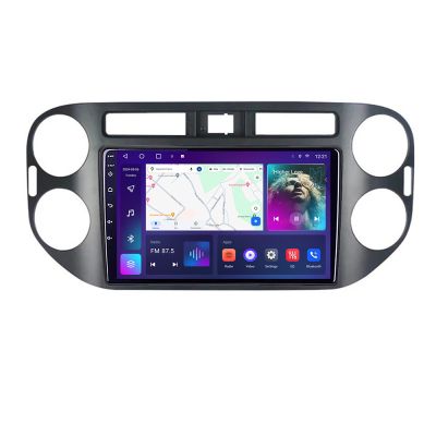 Navigatie VW TIGUAN si Golf Plus 2007-2011 Android Octa Core Ecran 2K QLED GPS 4G 4+32GB 360 KIT-489+EDT-E409-2K