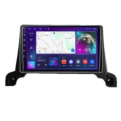 Navigatie Peugeot 5008 2016-2020 C-5008 Android Octa Core Ecran 2K QLED GPS 4G 4+32GB 360 kit-5008+EDT-E409-2K
