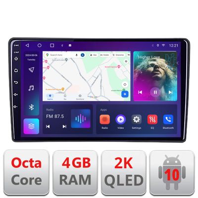 Navigatie Hyundai I40 Android Octa Core Ecran 2K QLED GPS 4G 4+32GB 360 kit-i40+EDT-E409-2K
