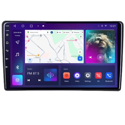 Navigatie Fiat Tipo 2020- Android Octa Core Ecran 2K QLED GPS 4G 4+32GB 360 KIT-tipo2022+EDT-E409-2K