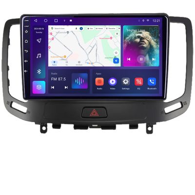 Navigatie Infiniti G35 G37 2006-2013 Android ecran Qled 2K Octa core 4+32 KIT-G25+EDT-E409-2K
