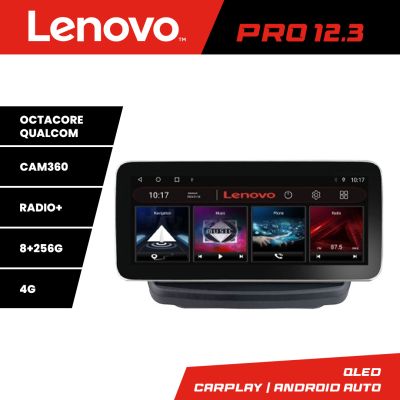 Navigatie Hyundai Genesis K-GENESYS Lenovo PRO 8+256 12.3 inch qled android 4G DSP gps internet
