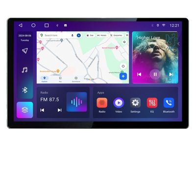 Navigatie universala KIT-1DIN Edotec ecran 13",Octacore,4Gb RAM,32Gb Hdd,4G,360,DSP,Carplay,Bluetooth