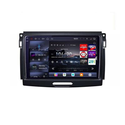 Navigatie Ford Ranger 2015-2020 Edotec Kit-574-v3 8 core QLED 2K 16+512GB 360 Android Waze USB Navigatie Internet Youtube