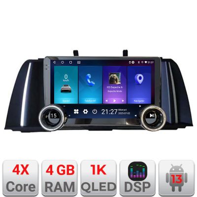 Navigatie Seria 5 F10 2010-2012 CIC Edotec 4+64 10.5 inch Incell 1K android Wifi 5Ghz gps internet