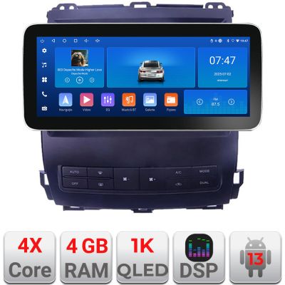 Navigatie Toyota Prado J120 2002-2009 Edotec 4+64 12.3 inch Incell 1K android Wifi 5Ghz gps internet