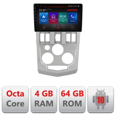 Navigatie Dacia Logan 1 2003-2010 E-logan Octa Core cu Android Radio Bluetooth Internet GPS WIFI DSP 4+64GB 4G RESIGILAT