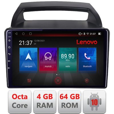 Navigatie Kia Carnival 2006-2014 Android radio gps internet Octa Core 4+64 LTE KIT-carnival2006+EDT-E509-PRO RESIGILAT