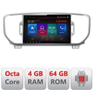 Navigatie Kia Sportage 2016-2018 E-576 Octa Core cu Android Radio Bluetooth Internet GPS WIFI DSP 4+64GB 4G RESIGILAT