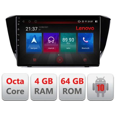 Navigatie Skoda Superb 3 2015-2017 E-932 Octa Core cu Android Radio Bluetooth Internet GPS WIFI DSP 4+64GB 4G RESIGILAT