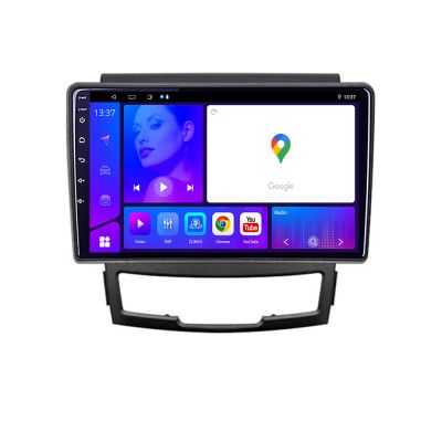 Navigatie Ssangyong Korando 2011 2013 KIT 159 EDOTEC-LITE Android Ecran 720P Octa Core 8 128 Carplay