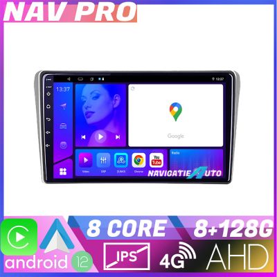 Navigatie Toyota Avensis 2003 2008 KIT avensis03 EDOTEC-LITE Android Ecran 720P Octa Core 8 128 Carplay