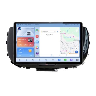 Navigatie dedicata Kia Soul 2020- N-soul Edonav ecran 13" 1K 4+64 Android Waze USB Navigatie 4G 360 Toslink Youtube Radio kit-