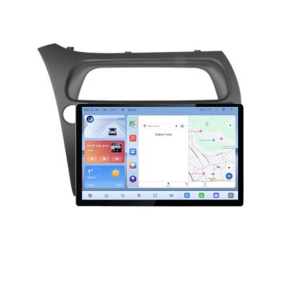 Navigatie dedicata Honda Civic Hatchback 2006-2012 N-hatchback Edonav ecran 13" 1K 4+64 Android Waze USB Navigatie 4G 360 Tosl