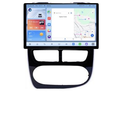 Navigatie dedicata Renault Clio 4 V1 N-467 Edonav ecran 13" 1K 4+64 Android Waze USB Navigatie 4G 360 Toslink Youtube Radio KI