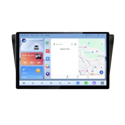 Navigatie dedicata Mazda 3 2004-2009 N-161 Edonav ecran 13" 1K 4+64 Android Waze USB Navigatie 4G 360 Toslink Youtube Radio KI