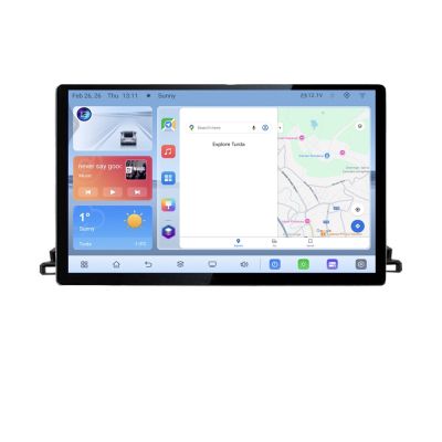 Navigatie dedicata Edonav Toyota Highlander 2013-2018, Ecran 1K QLED 13",Octacore,4Gb RAM,64Gb Hdd,4G,360,DSP,Carplay,Bluetooth