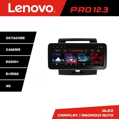 Navigatie TOYOTA Land Cruiser L200 K-381 Lenovo PRO 8+256 12.3 inch qled android 4G DSP gps internet  v1
