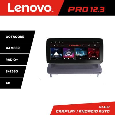 NavigatieVolvo C40 Lenovo PRO 8+256 12.3 inch qled android 4G DSP gps internet  Kit-C40