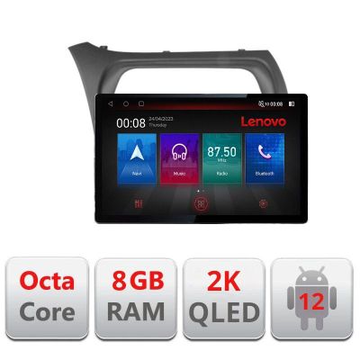 Navigatie Honda Civic Hatchback 2006-2012 N-hatchback ecran 13" 2K 8+128 Android Waze USB Navigatie 4G 360 Tosl