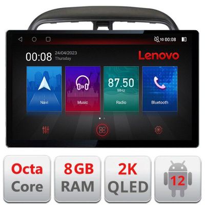 Navigatie Mitsubishi Space Star Mirage Attrage 2012- ecran 13" 2K 8+128 Android Waze USB Navigatie 4G 360 Tosli