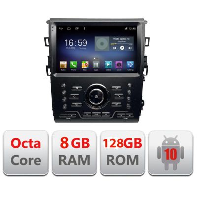 Navigatie Mondeo MK5 SYNC2 si SYNC 3 2015-2022 Octa Core cu Android Radio Bluetooth Internet GPS WIFI DSP 8+128GB 4G K