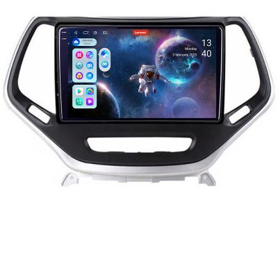 Navigatie Jeep Cherokee 2014-2019 Lenovo Kit-248 8 core QLED 2K 12+256 360 Android Waze USB Navigatie Internet Youtube Radio