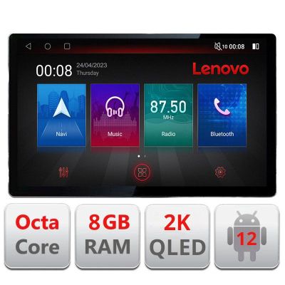 Navigatie Toyota Verso 2004-2009 ecran 13" 2K 8+128 Android Waze USB Navigatie 4G 360 Toslink Youtube Radio KI