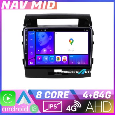 Navigatie Toyota LandCruiser 2008 2015 KIT 381 EDOTEC-LITE Android Ecran 720P Octa Core 4+32 Carplay