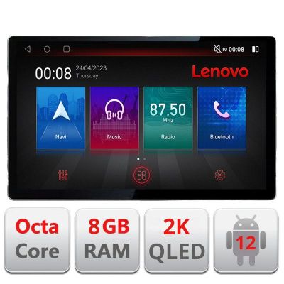 Navigatie Toyota Avensis 2009-2015 N-TY12 ecran 13" 2K 8+128 Android Waze USB Navigatie 4G 360 Toslink Youtube