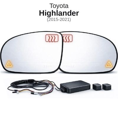 Senzor unghi mort Toyota Highlander 2015-2021 — oglindă dedicată