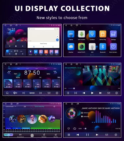 Navigație auto Android 15 QLED 9” ARTIE SMARTIE PRO – 8GB RAM, 128GB, CarPlay & Android Auto wireless, GPS integrat