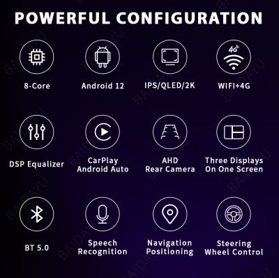 Navigație auto Android 15 QLED 10” ARTIE SMARTIE PRO – 8GB RAM, 128GB, CarPlay & Android Auto wireless, GPS integrat