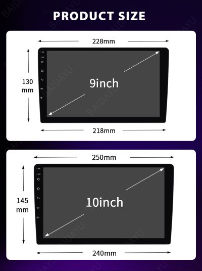 Navigație auto Android 15 QLED 10” ARTIE SMARTIE PRO – 8GB RAM, 128GB, CarPlay & Android Auto wireless, GPS integrat