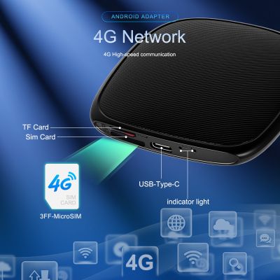 Modul wireless Auto de Apple Carplay si Android ARTIE SYNC, Android 14.0, Octa-Core, 4GB RAM + 64GB Stocare, Wi-Fi Dual Band, Bluetooth 5.0, Chip MTK MT6762