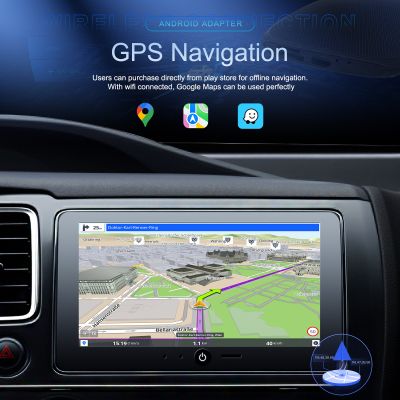 Modul wireless Auto de Apple Carplay si Android ARTIE SYNC, Android 14.0, Octa-Core, 4GB RAM + 64GB Stocare, Wi-Fi Dual Band, Bluetooth 5.0, Chip MTK MT6762