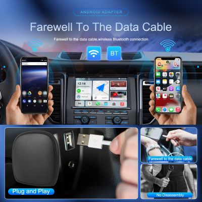 Modul wireless Auto de Apple Carplay si Android ARTIE SYNC, Android 14.0, Octa-Core, 4GB RAM + 64GB Stocare, Wi-Fi Dual Band, Bluetooth 5.0, Chip MTK MT6762