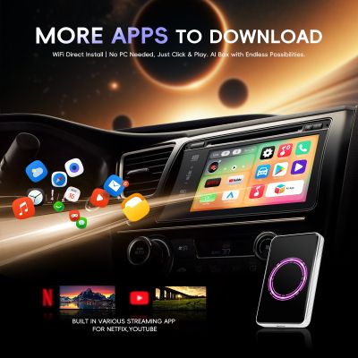 Modul wireless Auto de Apple Carplay si Android ARTIE SYNC, Android 12.0, Quad Core, 4+32GB, HDMI, Bluetooth 5.0, Qualcomm