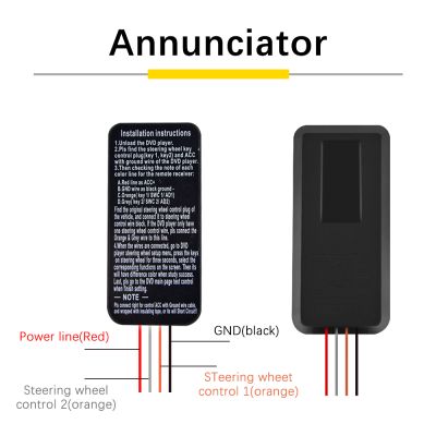 Comenzi pe Volan - Telecomanda Wireless Multifuncțională pentru Volan Auto – Set Butoane Control Navigație și Multimedia, Compatibilitate Universală, Instalare Rapidă (Plug & Play)