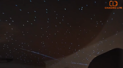 Sistem Iluminare Plafon Mașină 1050 Puncte LED, 16 Milioane Culori RGBW, Control App și Telecomandă, cu Efect de Comete